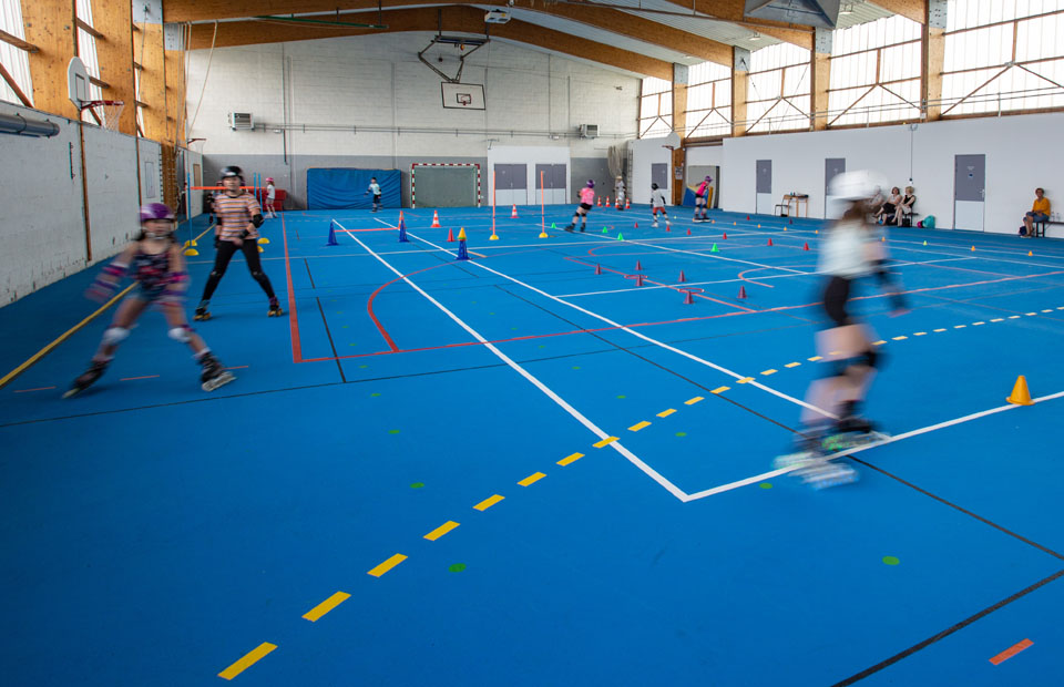 © Ville de Nevers Et si vos enfants se laissaient tenter par le roller cet été ?