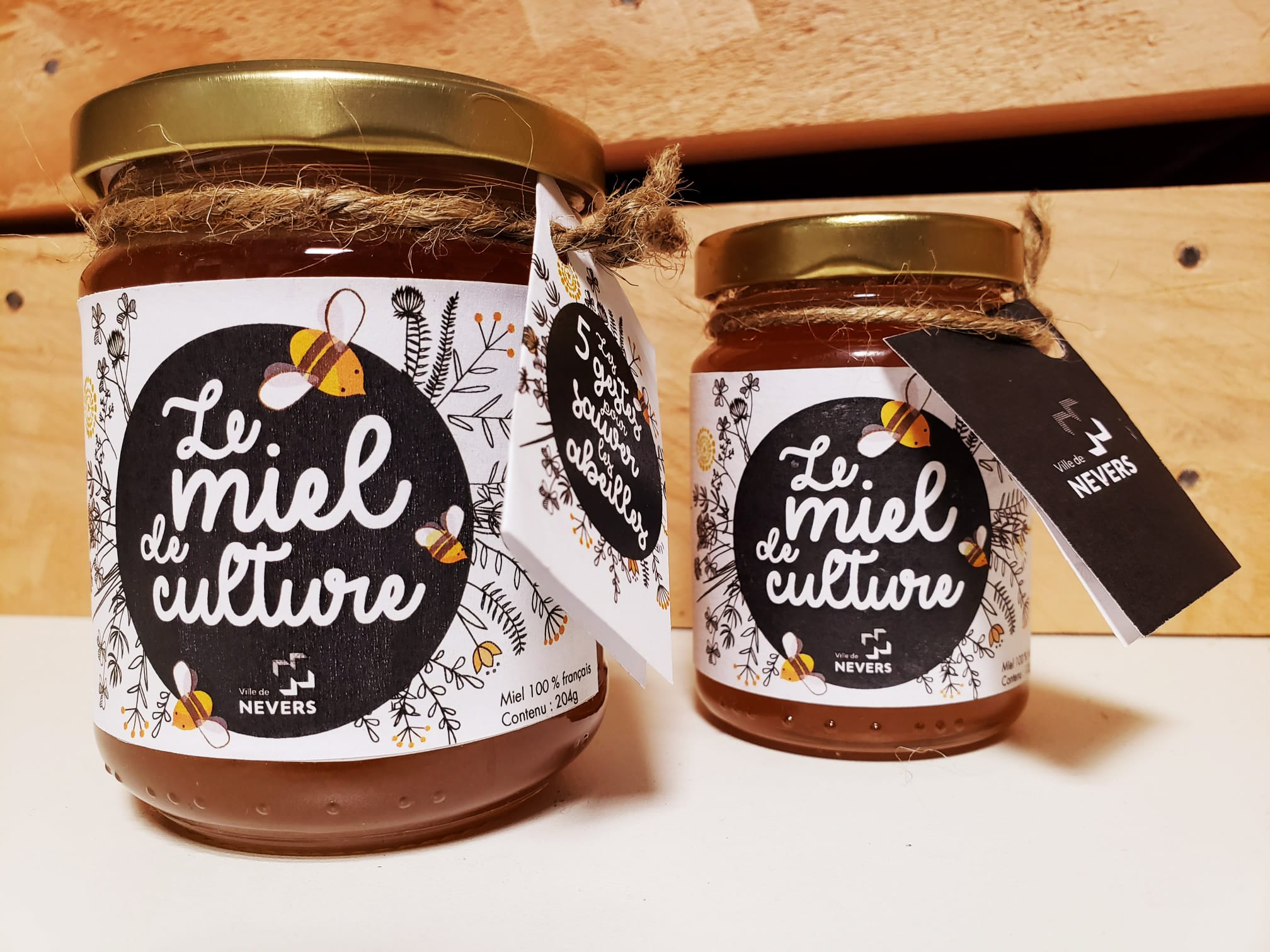 L'an dernier, la Ville de Nevers a produit près de 7 kg de miel grâce à l'installation de deux essaims d'abeilles dédiés au gîte.