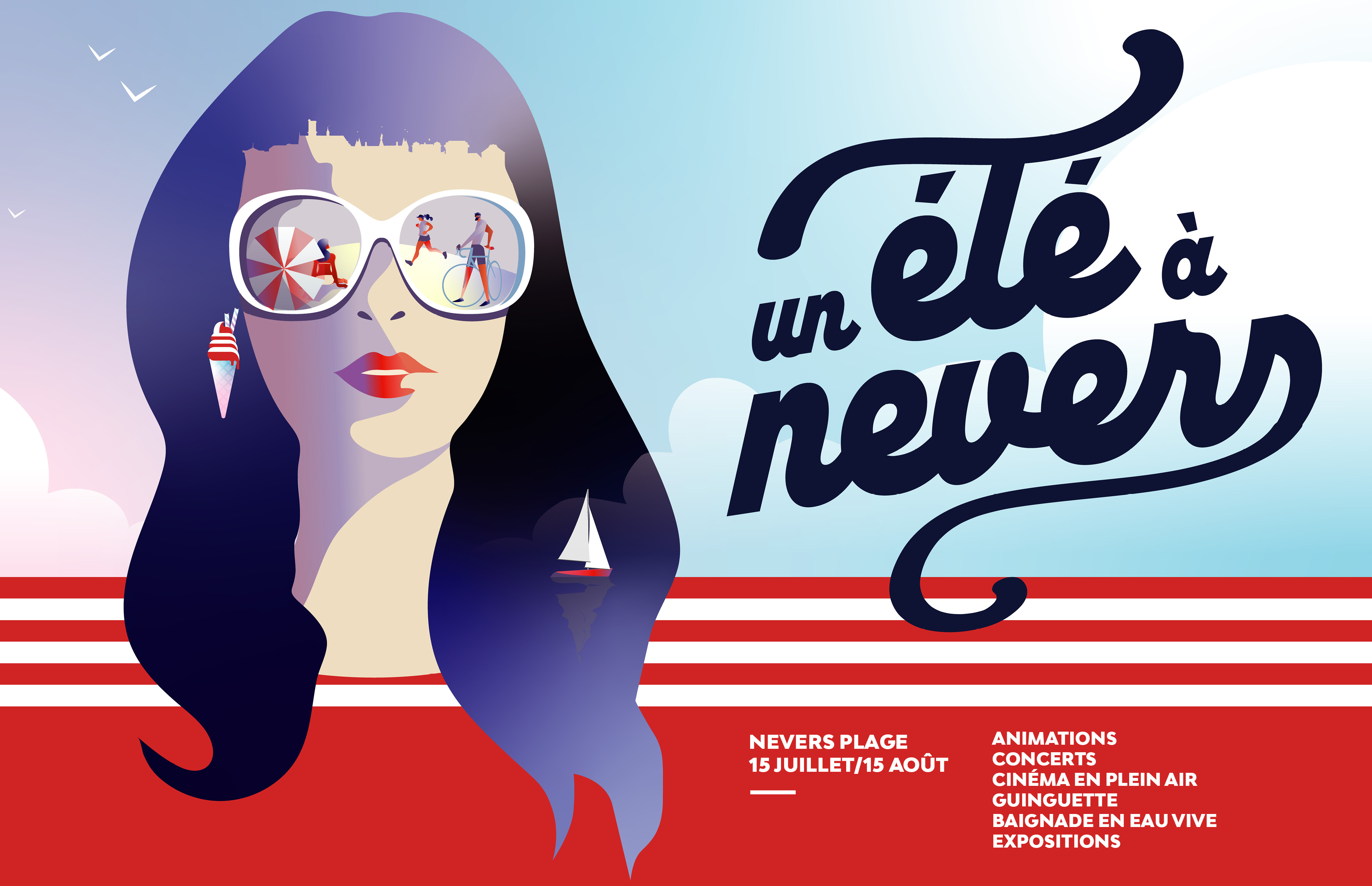 Passer un été à Nevers, c'est un super programme !