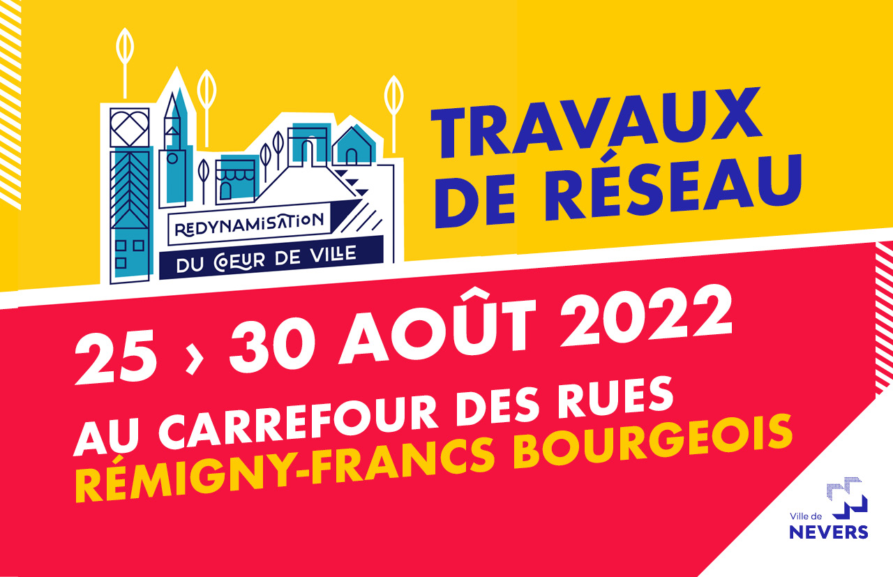 © Ville de Nevers Des travaux de réseau menés par la Saur auront lieu du 25 au 30 août au niveau de la place Maurice-Ravel.