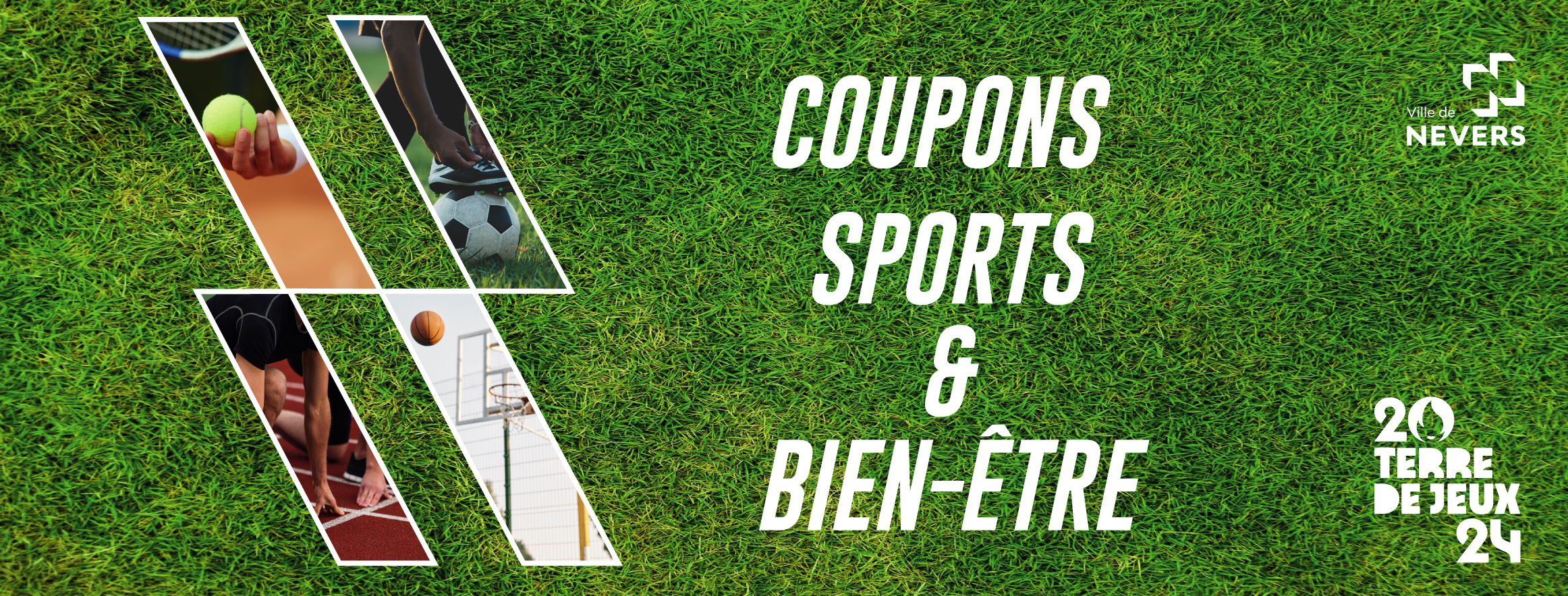 © Ville de Nevers 5 coupons sport offerts aux Neversois à partir de 4 ans