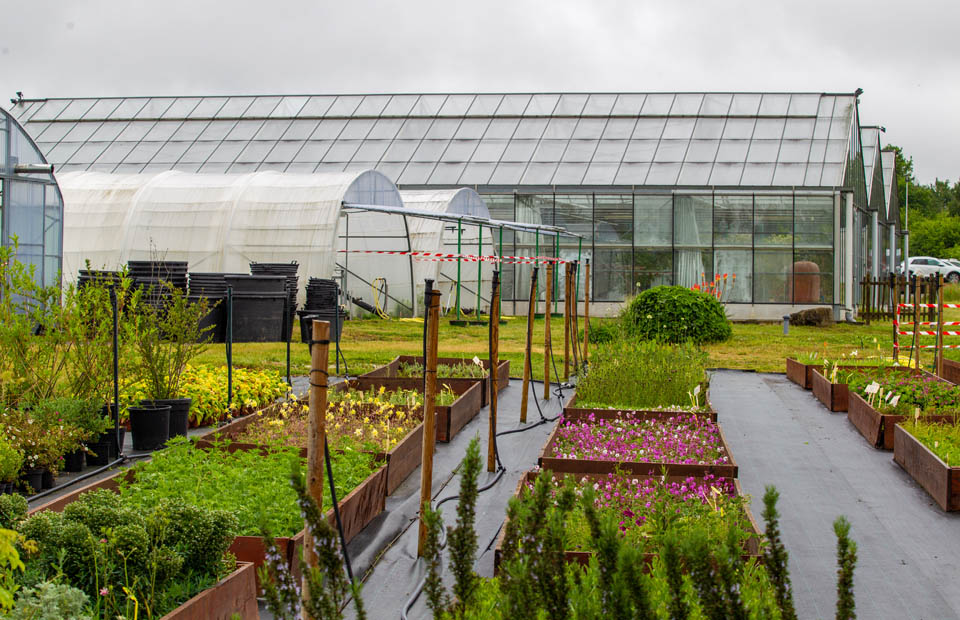 © Ville de Nevers Le Centre technique horticole de la Ville de Nevers abrite notamment les serres municipales où sont disposées de nombreuses plantes, arbustes et arbres qui serviront aux futurs aménagements paysagers.