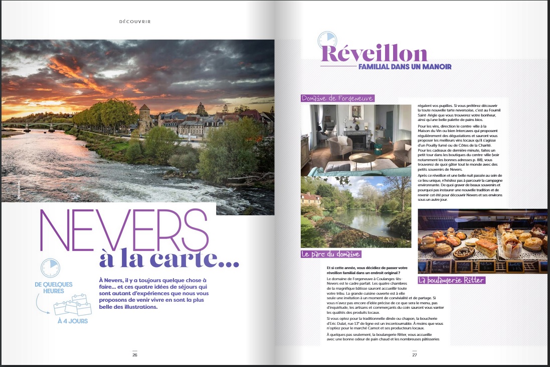 "Nevers Destinations" numéro 2 est dores et déjà disponible en ligne.
