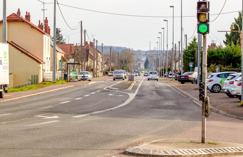 © Nevers Agglomération La requalification de la route de Lyon fait partie des grands projets portés par Nevers Agglomération au cours des prochaines années.