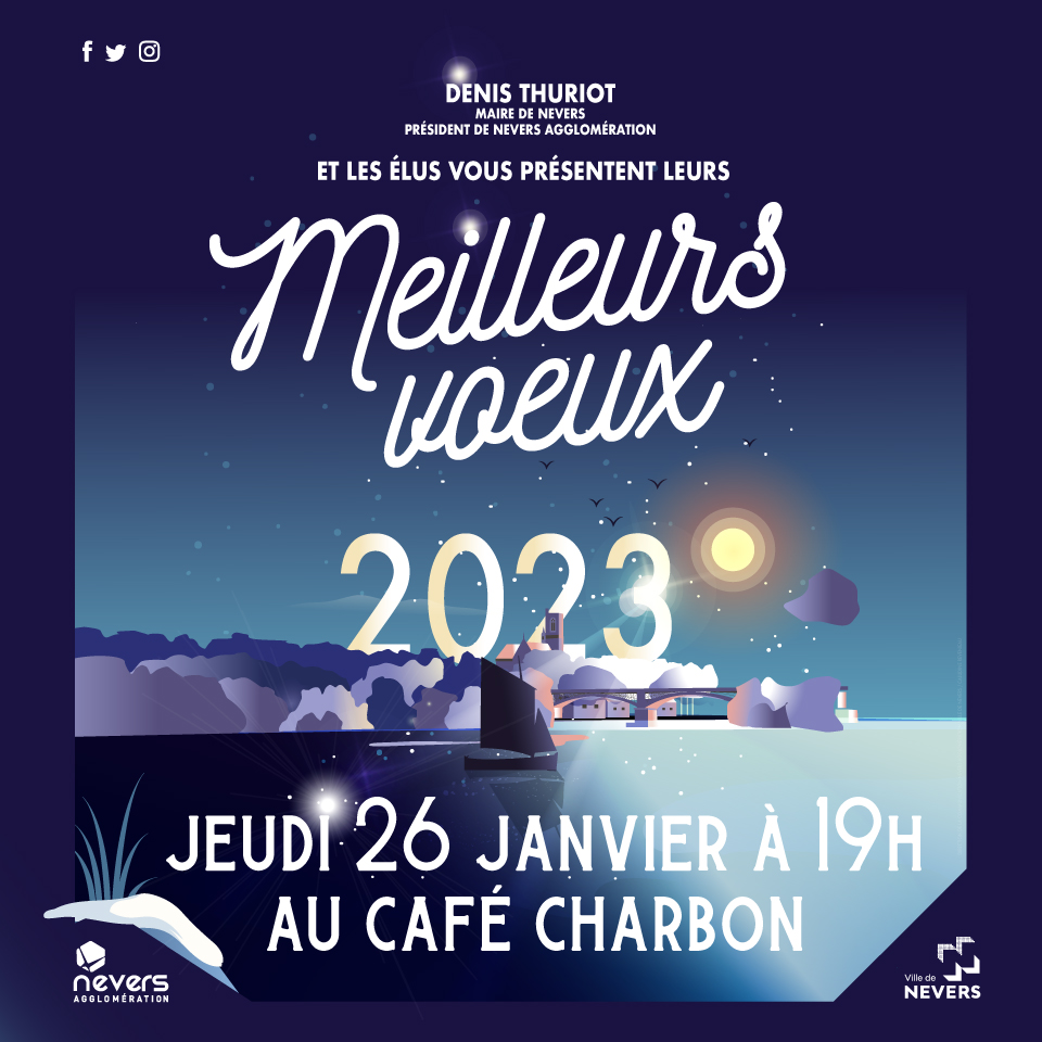 © Ville de Nevers La soirée des voeux se déroulera le jeudi 26 janvier, au Café Charbon.