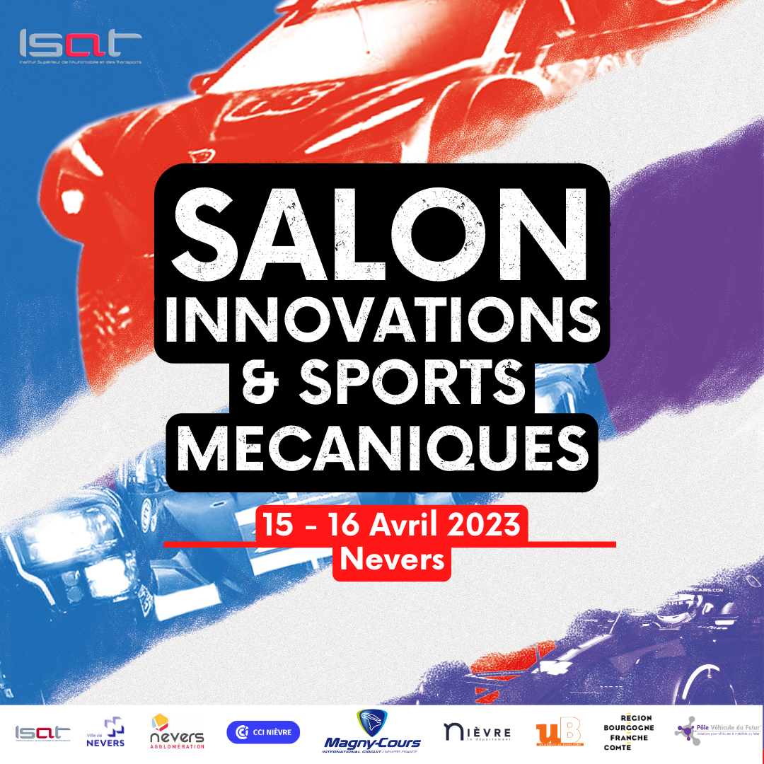 Salon Innovations et Sports Mécaniques, les 15 et 16 avril.