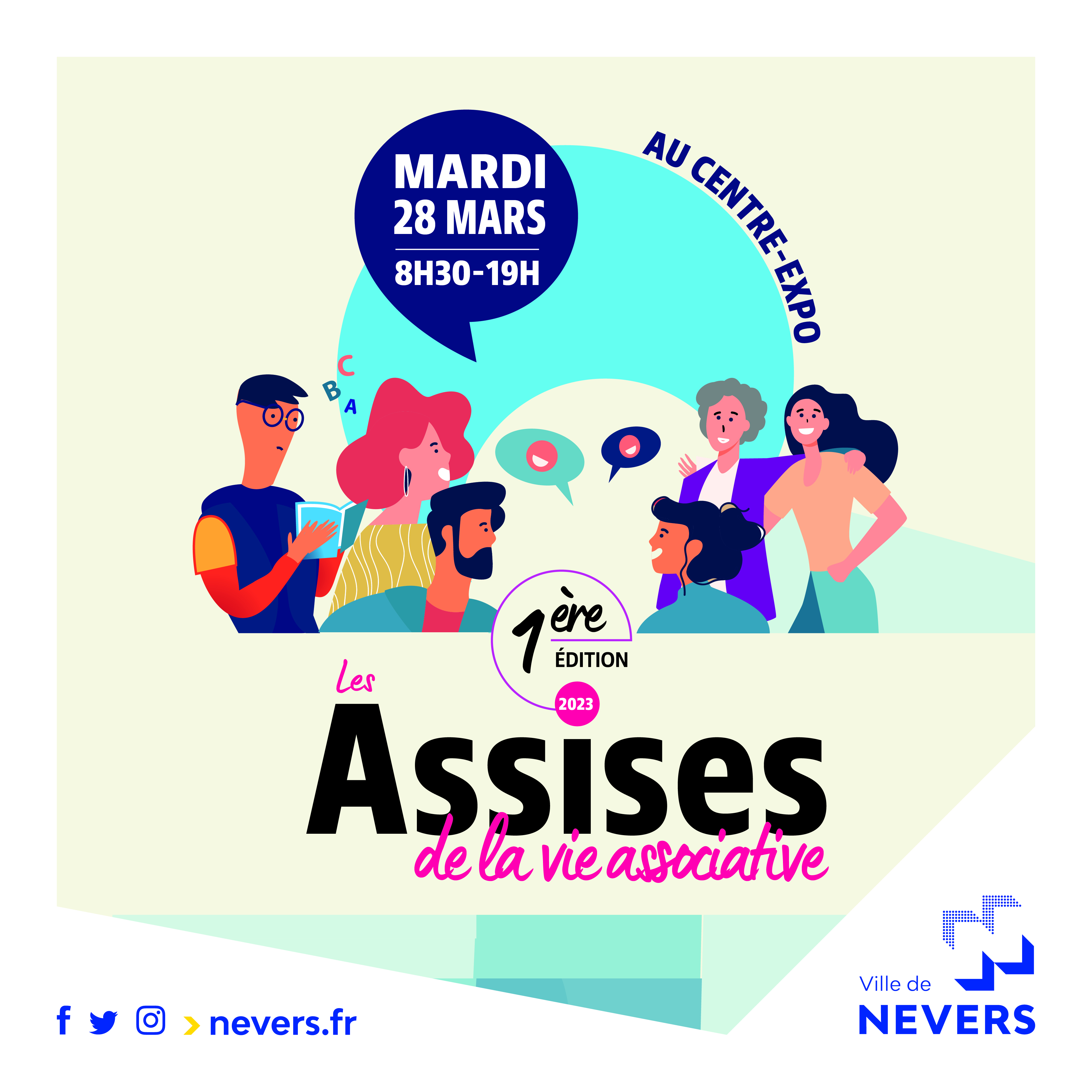 © Ville de Nevers Dirigeants, bénévoles et futurs bénévoles associatifs, rendez-vous le mardi 28 mars !