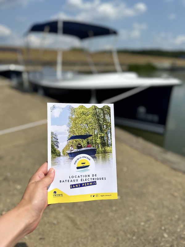 © Ville de Nevers Nouveauté : location de bateaux à la Jonction