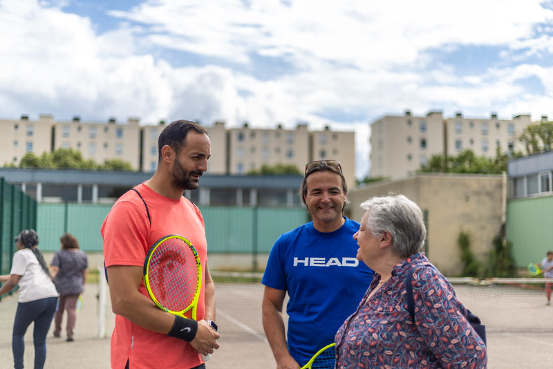 © Ville de Nevers | Youri Gavriloff « Urban Tennis 2023 »
