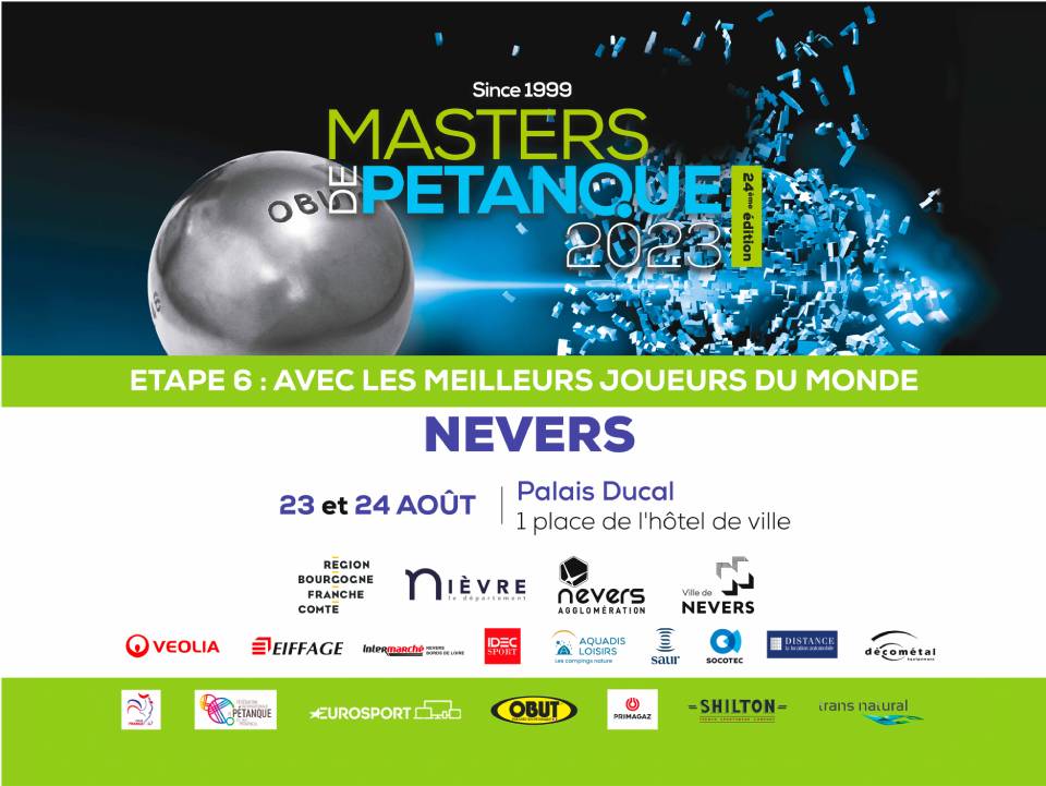 © Ville de Nevers Masters de Pétanque 2023