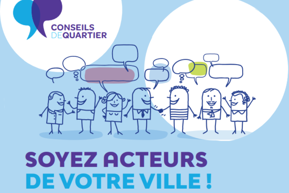 Rejoignez les Conseils de quartier !