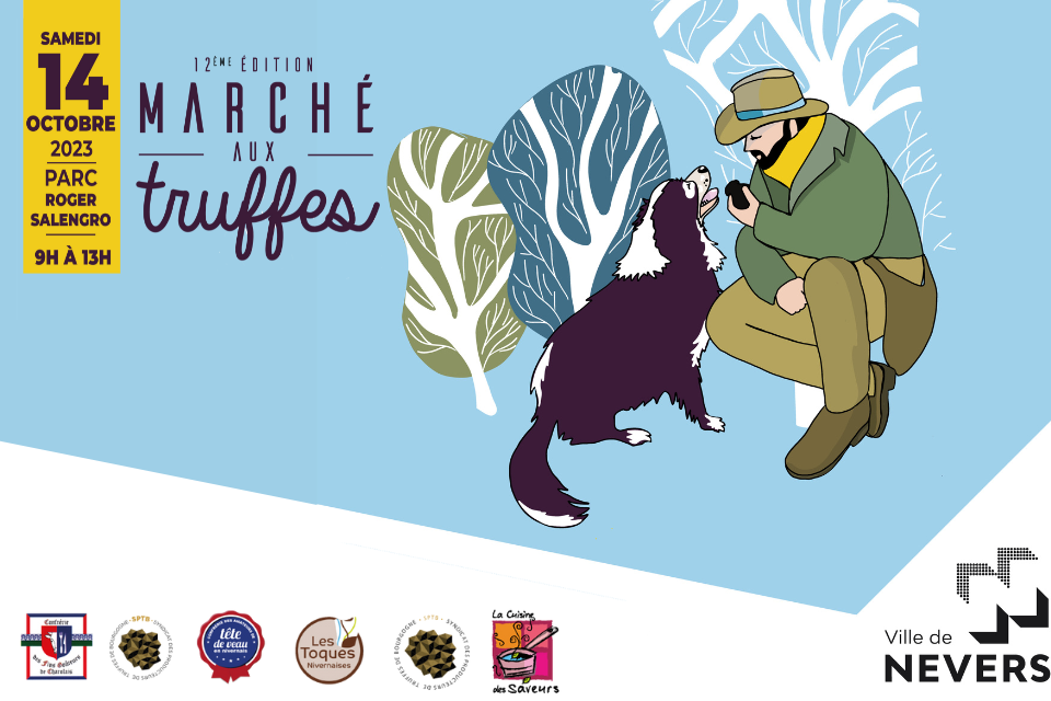 © Ville de Nevers Savourez le marché aux truffes de Nevers