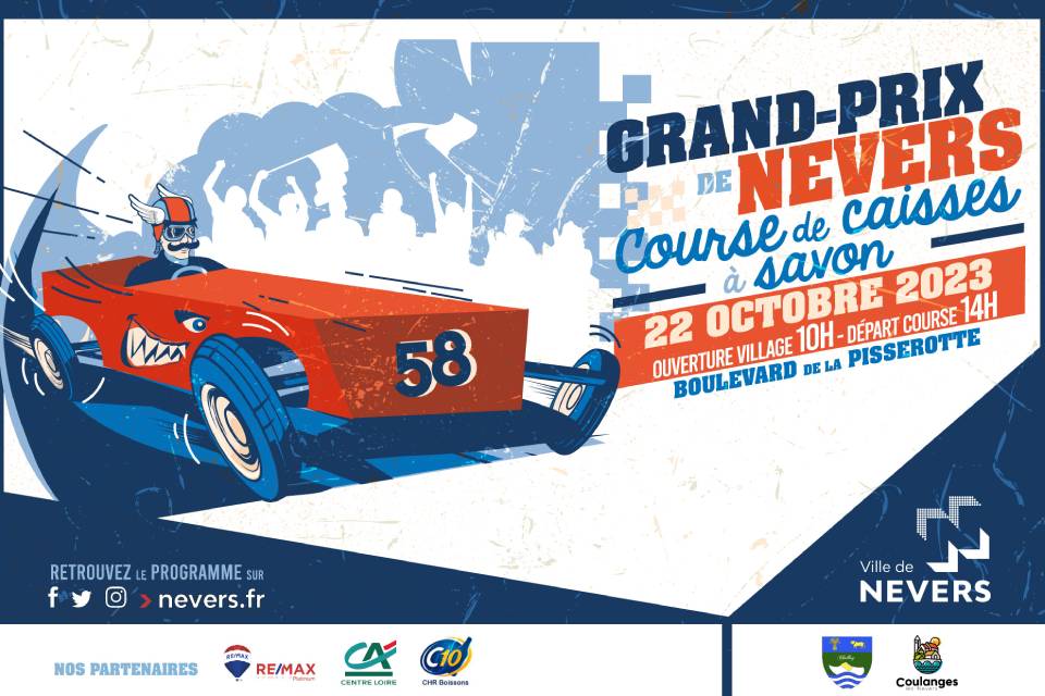 © Ville de Nevers Grand prix de caisses à savon : à fond sur le Bd de la Pisserotte !