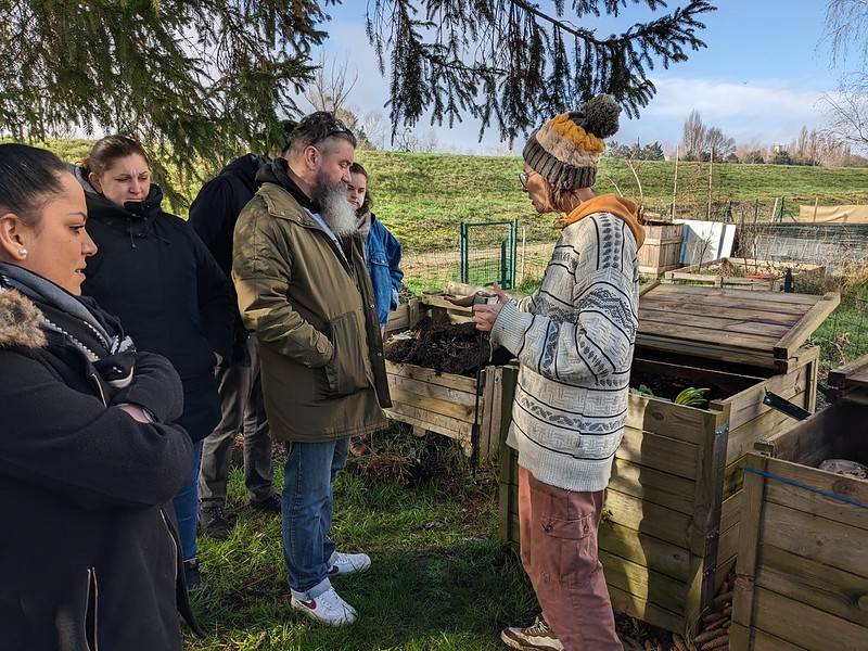 © Ville de Nevers & Nevers Agglomération Formation : gestion compostage partagé