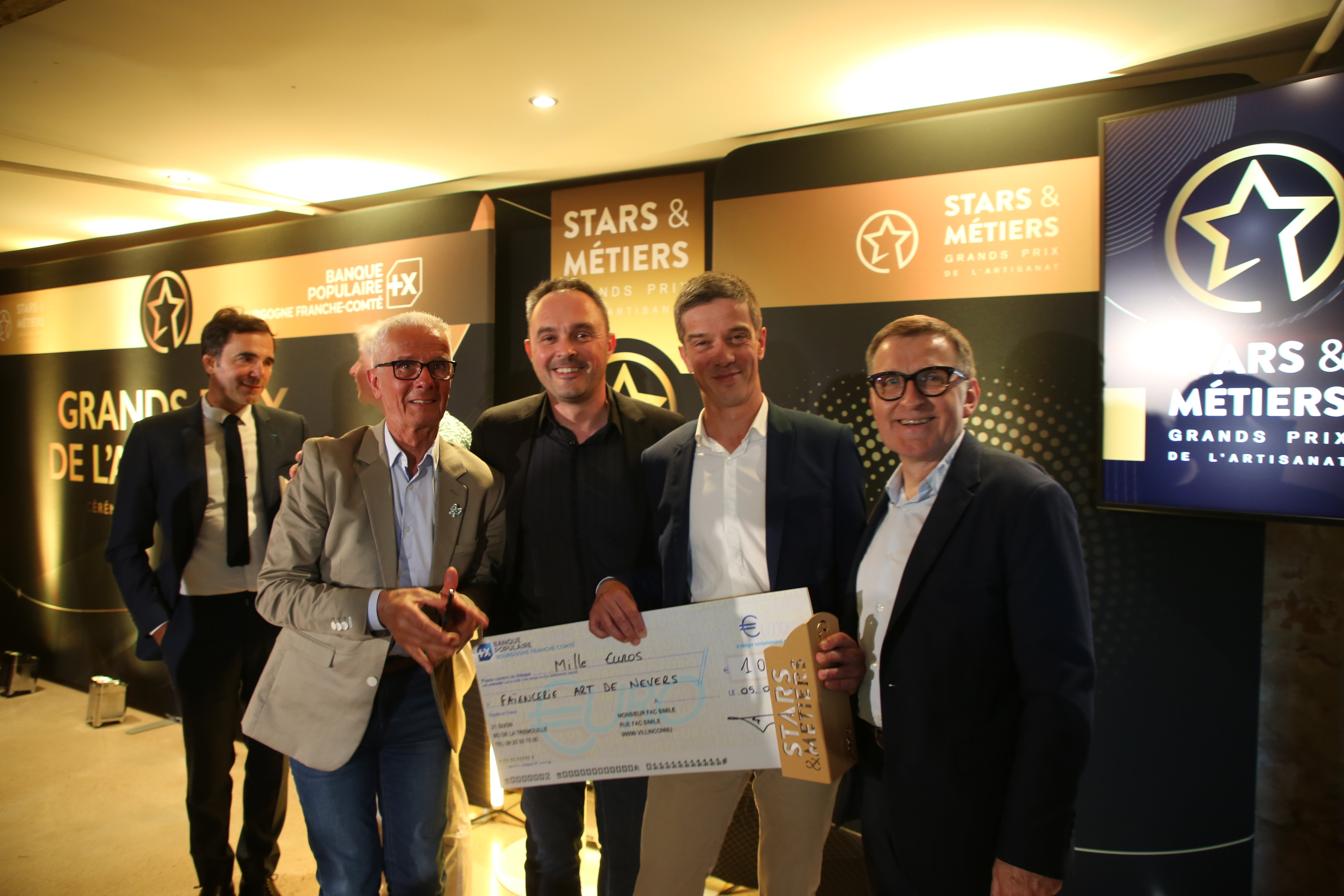 Clair Bernard a reçu le Prix Stars et Métiers de la Ville de Nevers 