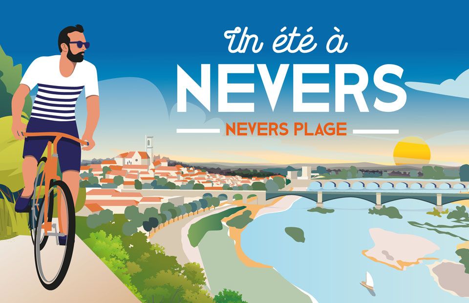 © Ville de Nevers Du 1er juillet au 30 août : Nevers Plage