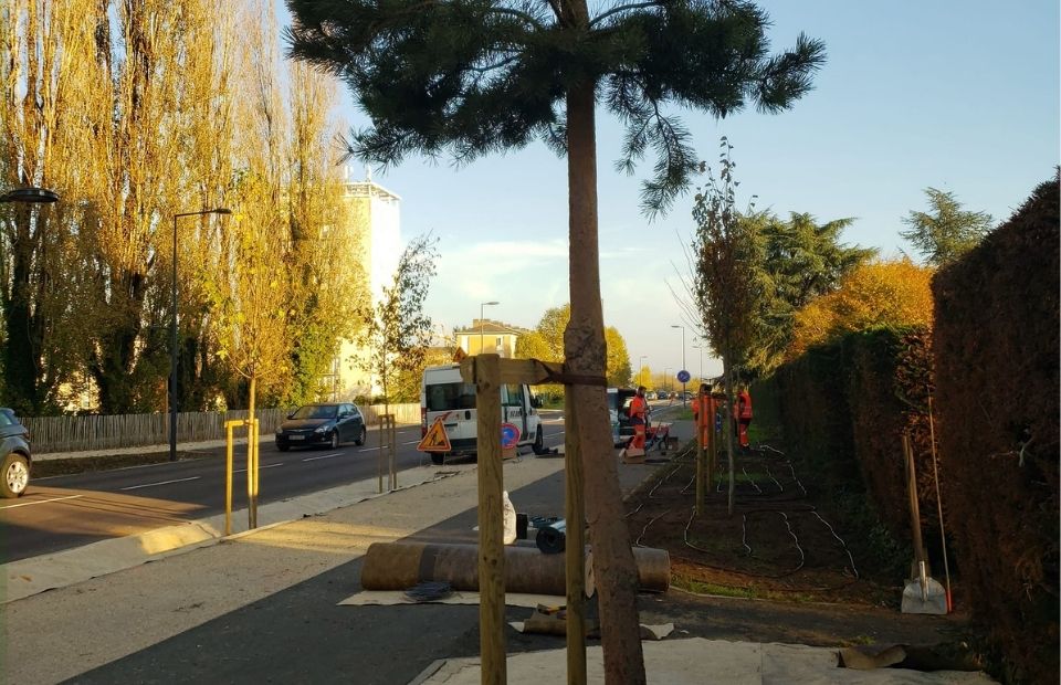 © Ville de Nevers Un nouveau souffle vert pour l’entrée Nord de Nevers au Banlay