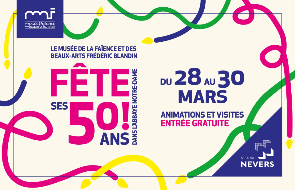 © Ville de Nevers 29-30 mars : réouverture et anniversaire du Musée Frédéric-Blandin