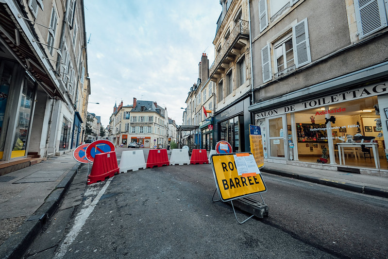 ©Ville de Nevers La prochaine piétonnisation de la place Mancini implique la modification de la circulation rues du rivage et de la Cité.