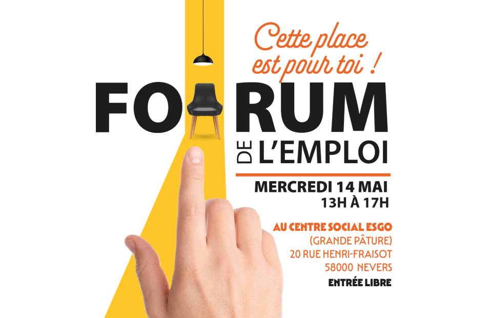 Cette place est pour toi !