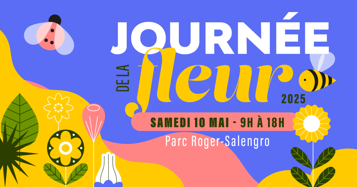 © Ville de Nevers 10 mai : Journée de la Fleur au parc Roger-Salengro