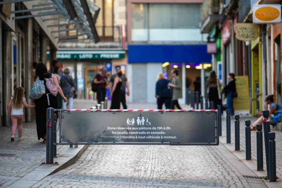 La piétonnisation du centre-ville de Nevers revient avec le printemps !