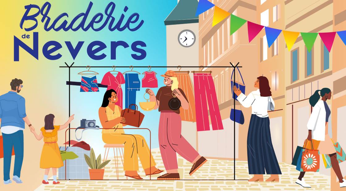 © Ville de Nevers La Braderie de Nevers revient dimanche 29 juin !