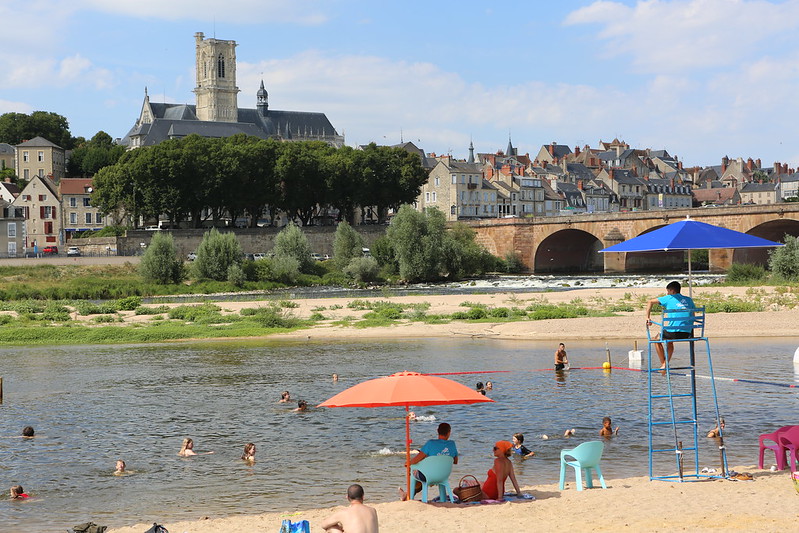 ©Ville de Nevers Nevers Plage, une des nombreuses activités d'un Été à Nevers