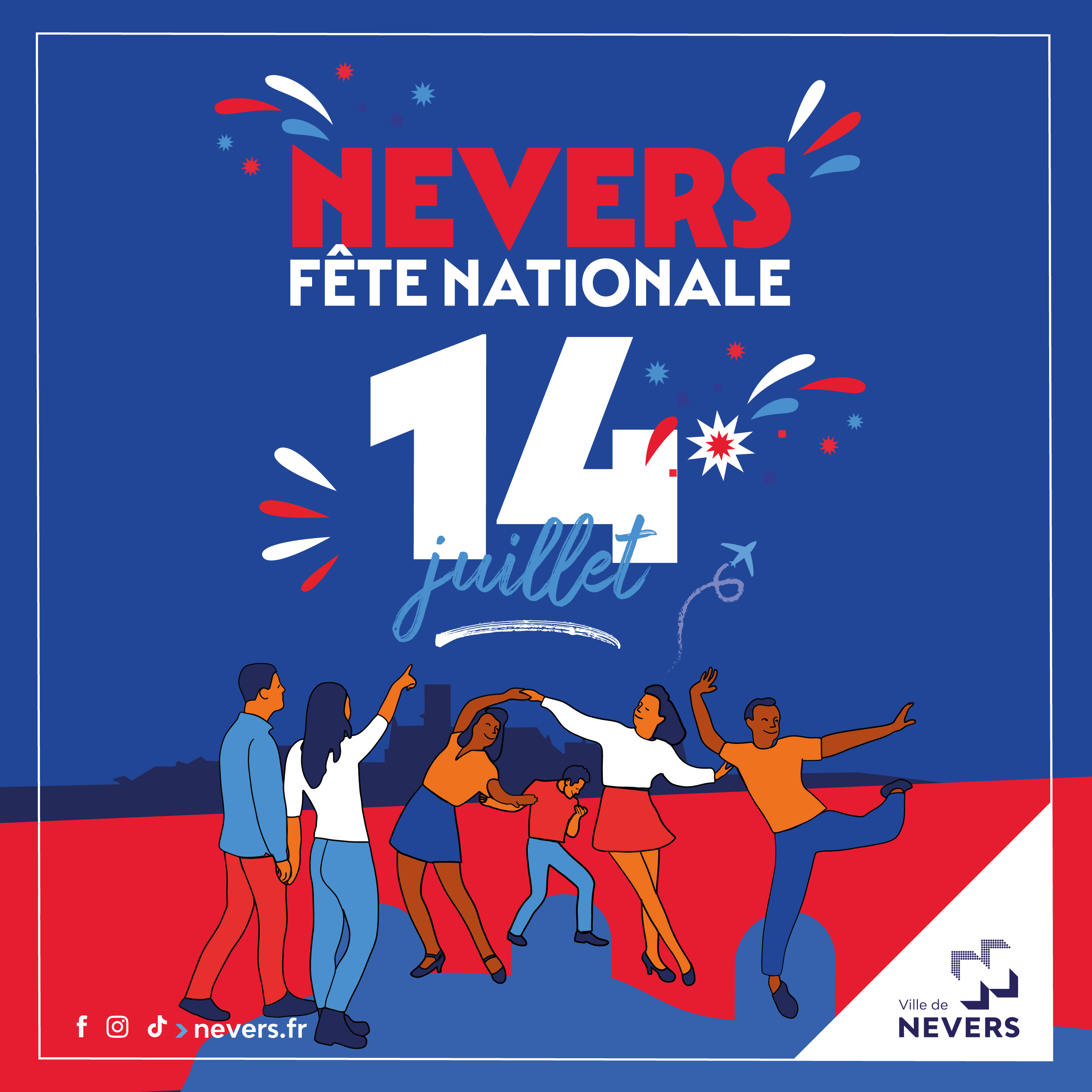 ©Ville de Nevers Les festivités du 14 juillet seront à la fois mémorielles et festives