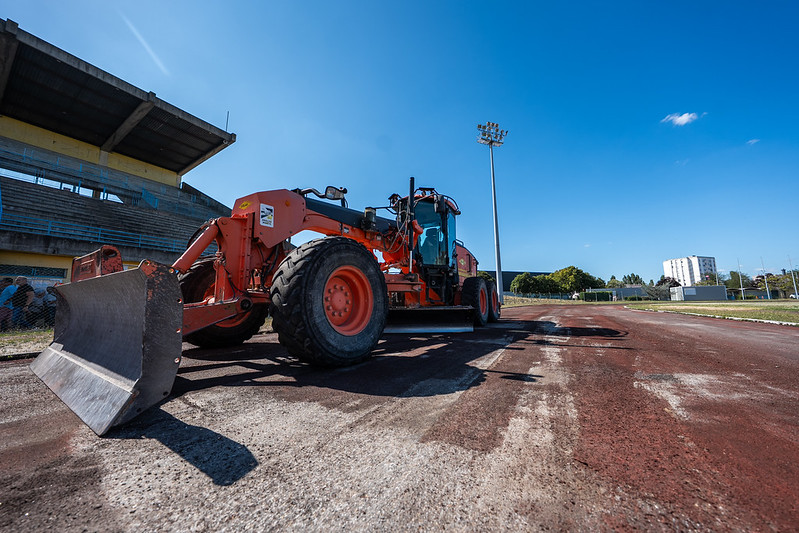©Ville de Nevers La future piste d'athlétisme sera homologuée pour des compétitions au niveau fédéral.