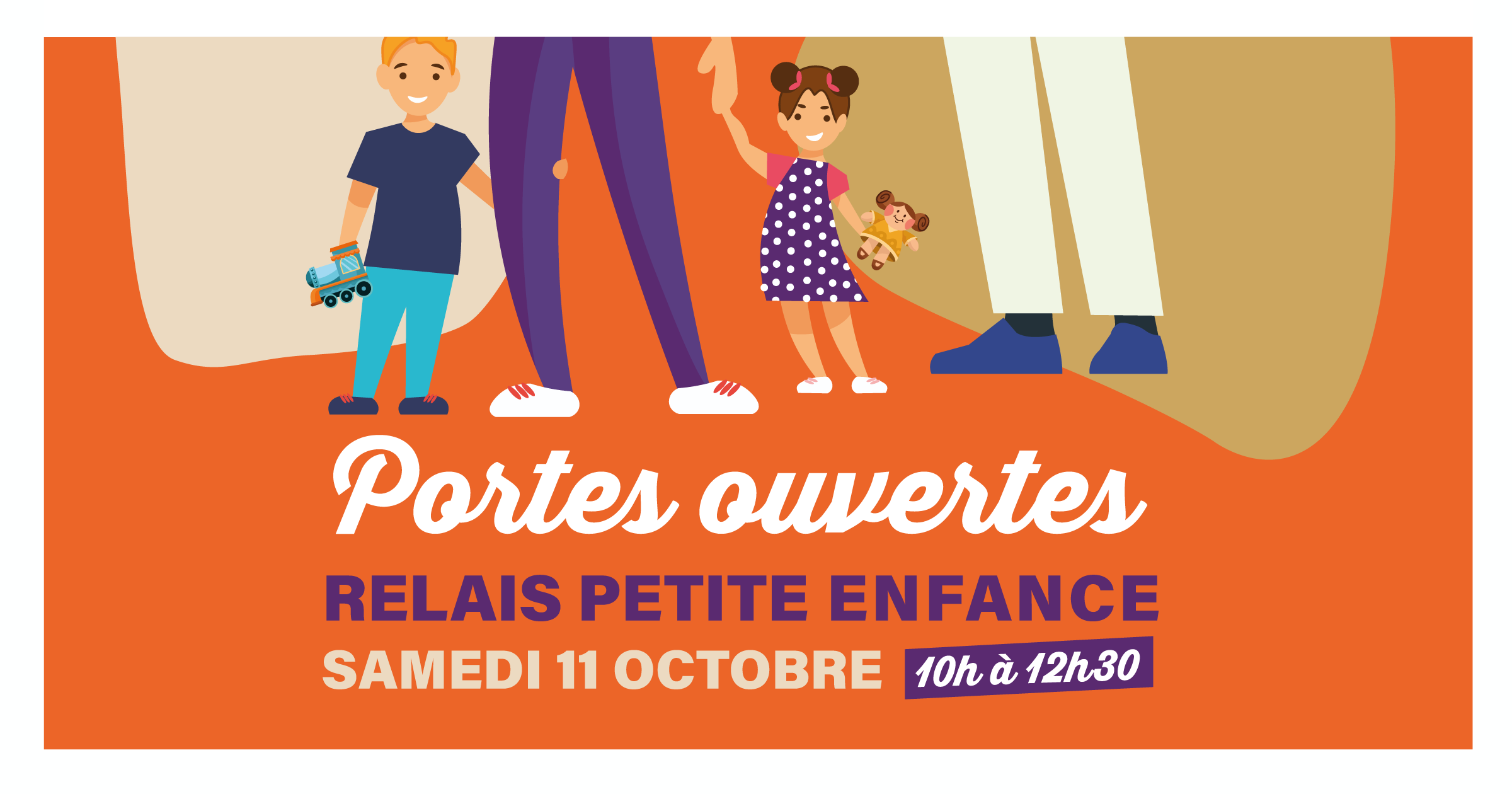Le Relais petite enfance ouvre ses portes samedi 11 octobre.