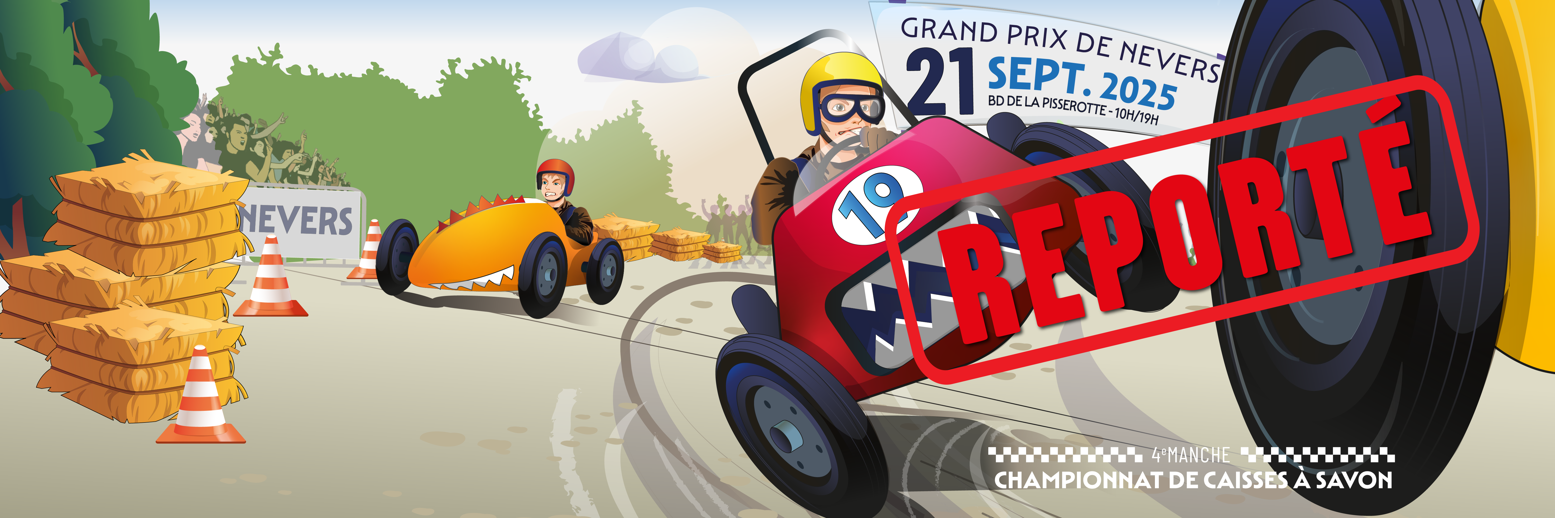 Le Grand Prix de Nevers est reporté à une date ultérieure