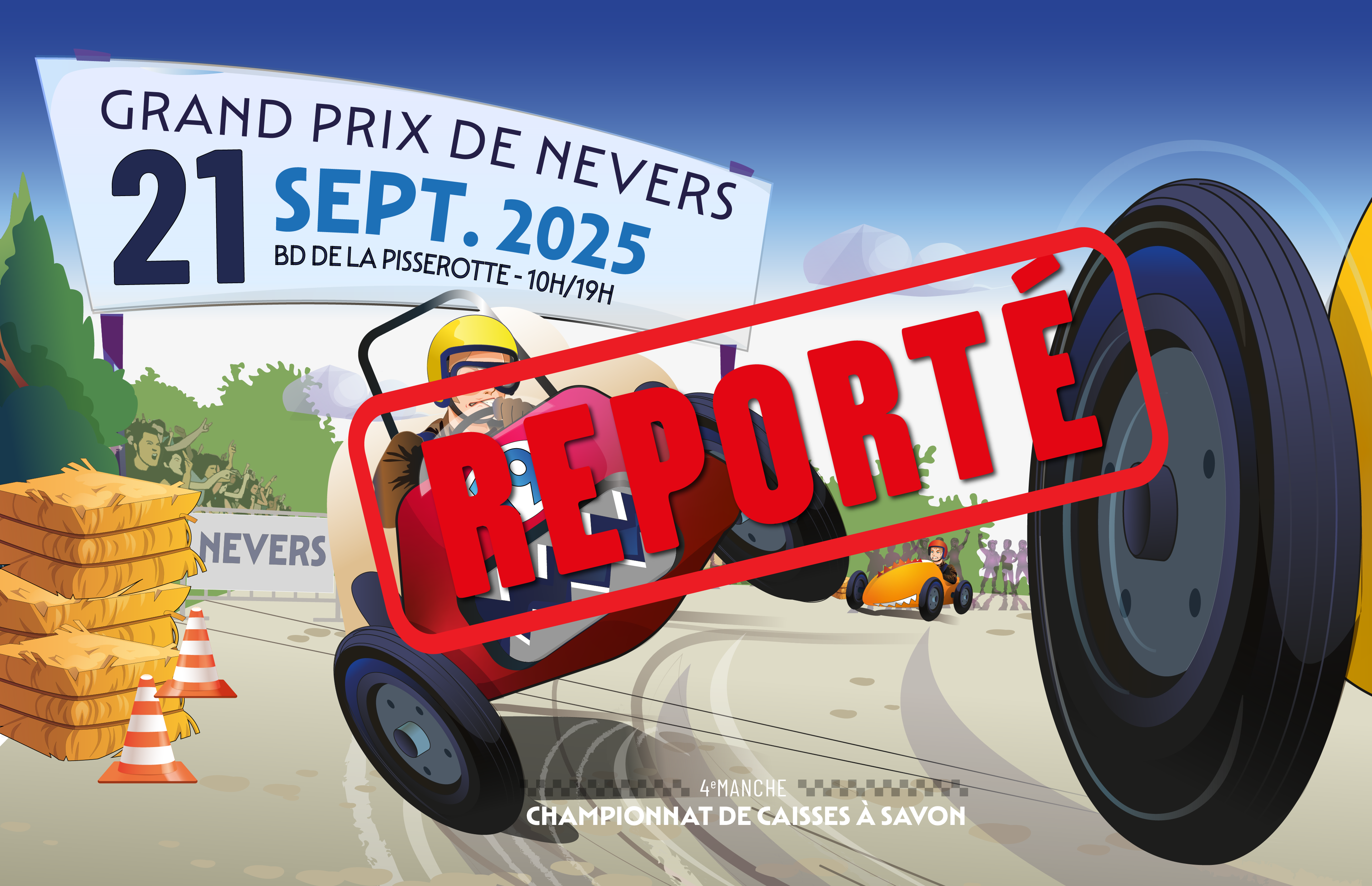 @Ville de Nevers Le Grand Prix de Nevers est reporté à une date ultérieure