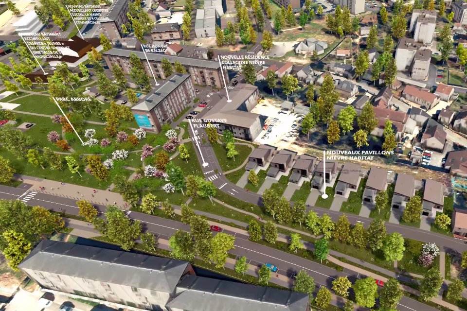 Cap sur le futur Banlay ! : découvrez votre quartier en film 3D