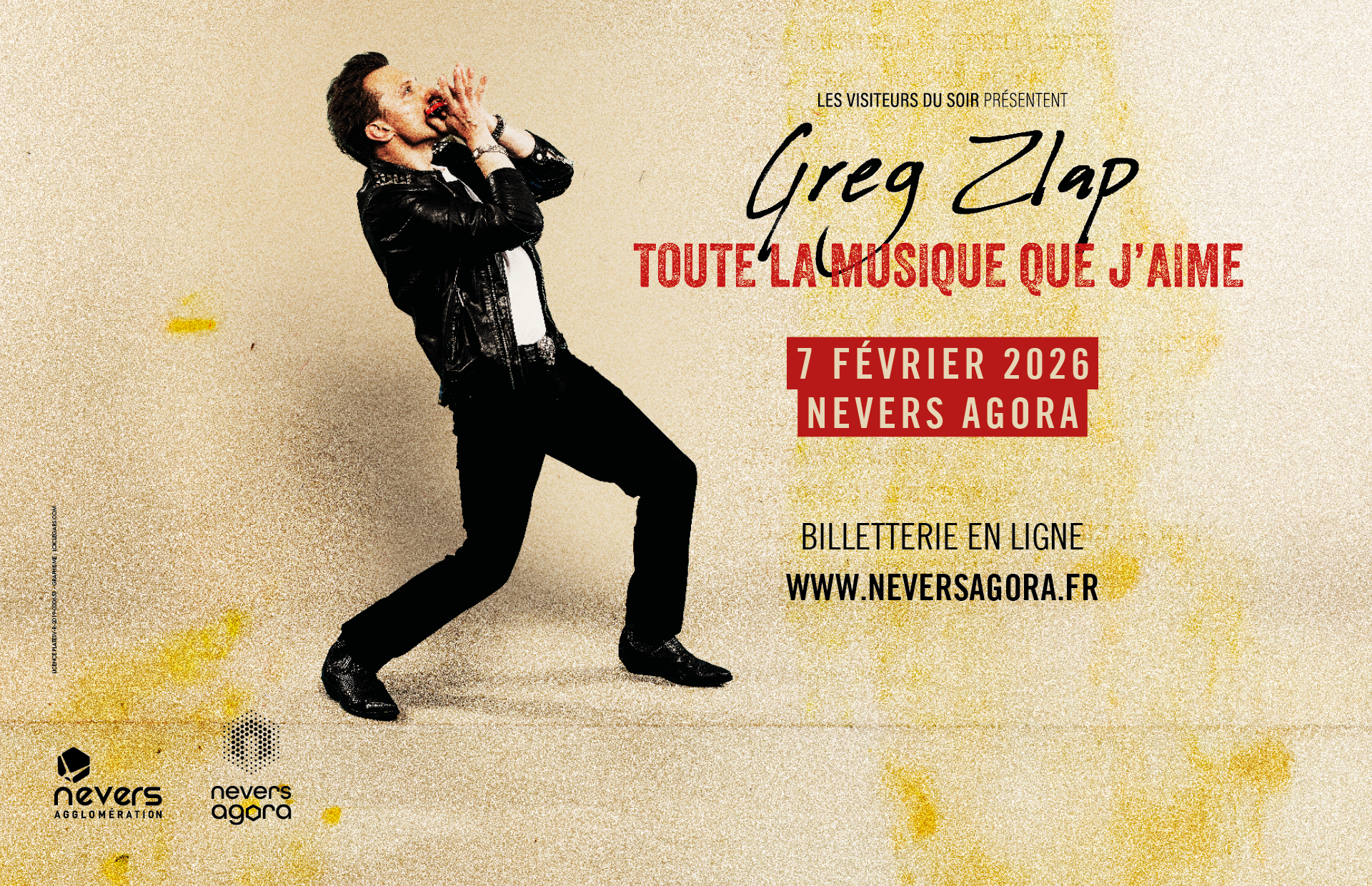 Greg Zlap à l'harmonica accompagné de Fred Chichin à la guitare sera à Nevers Agora le 7 février 2026