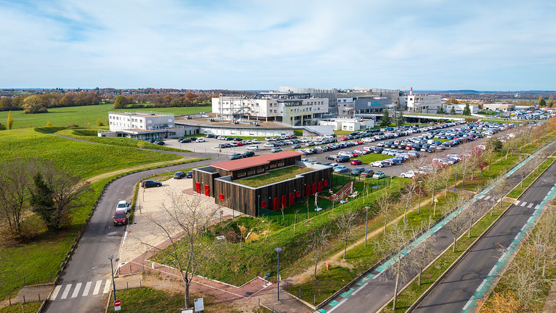 La crèche Patrick-Guillot située à proximité du Centre hospitalier de l'agglomération de Nevers