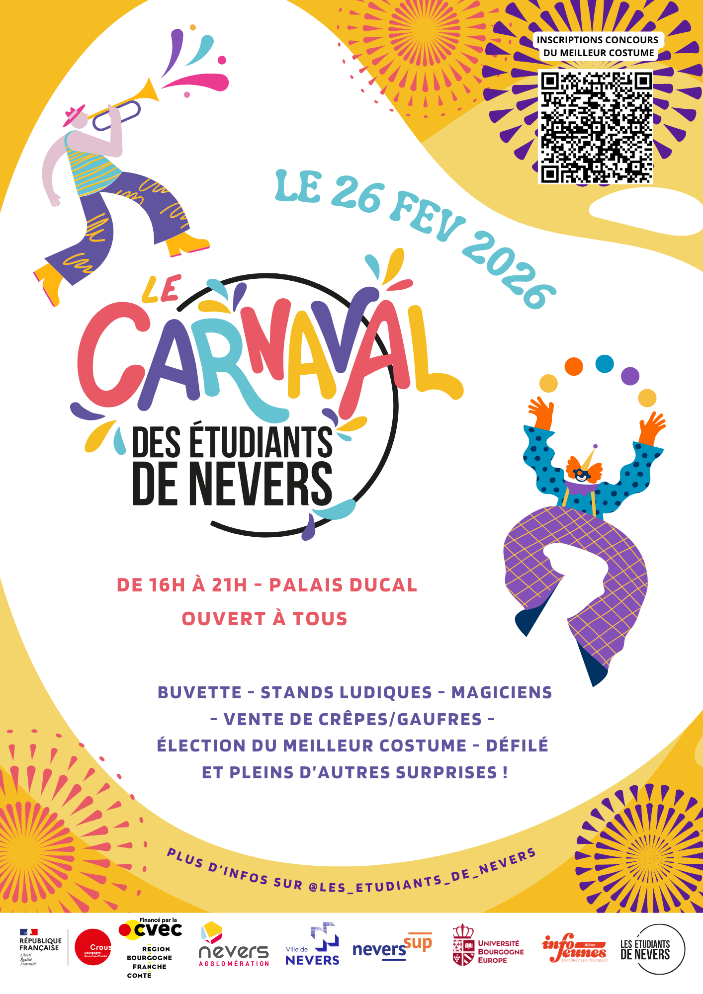 Le Carnaval haut en couleurs !