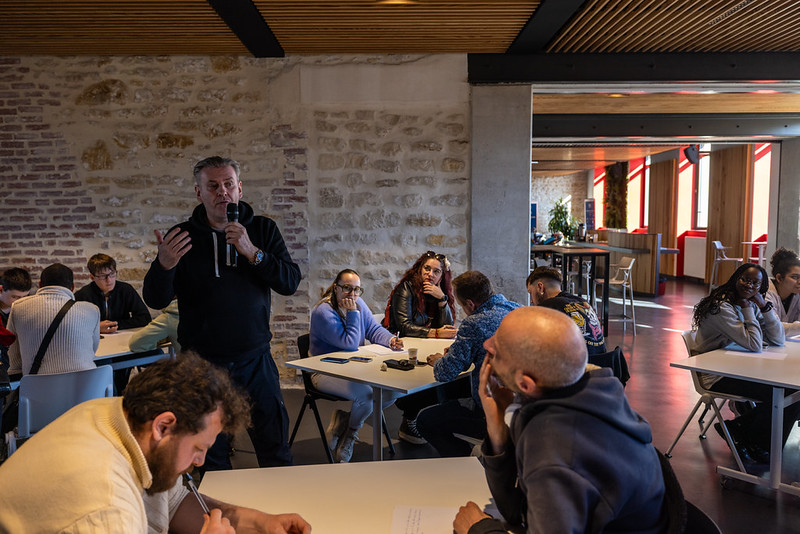 Le premier atelier d'écriture a rassemblé près de 50 personnes, à l'INKUB Business