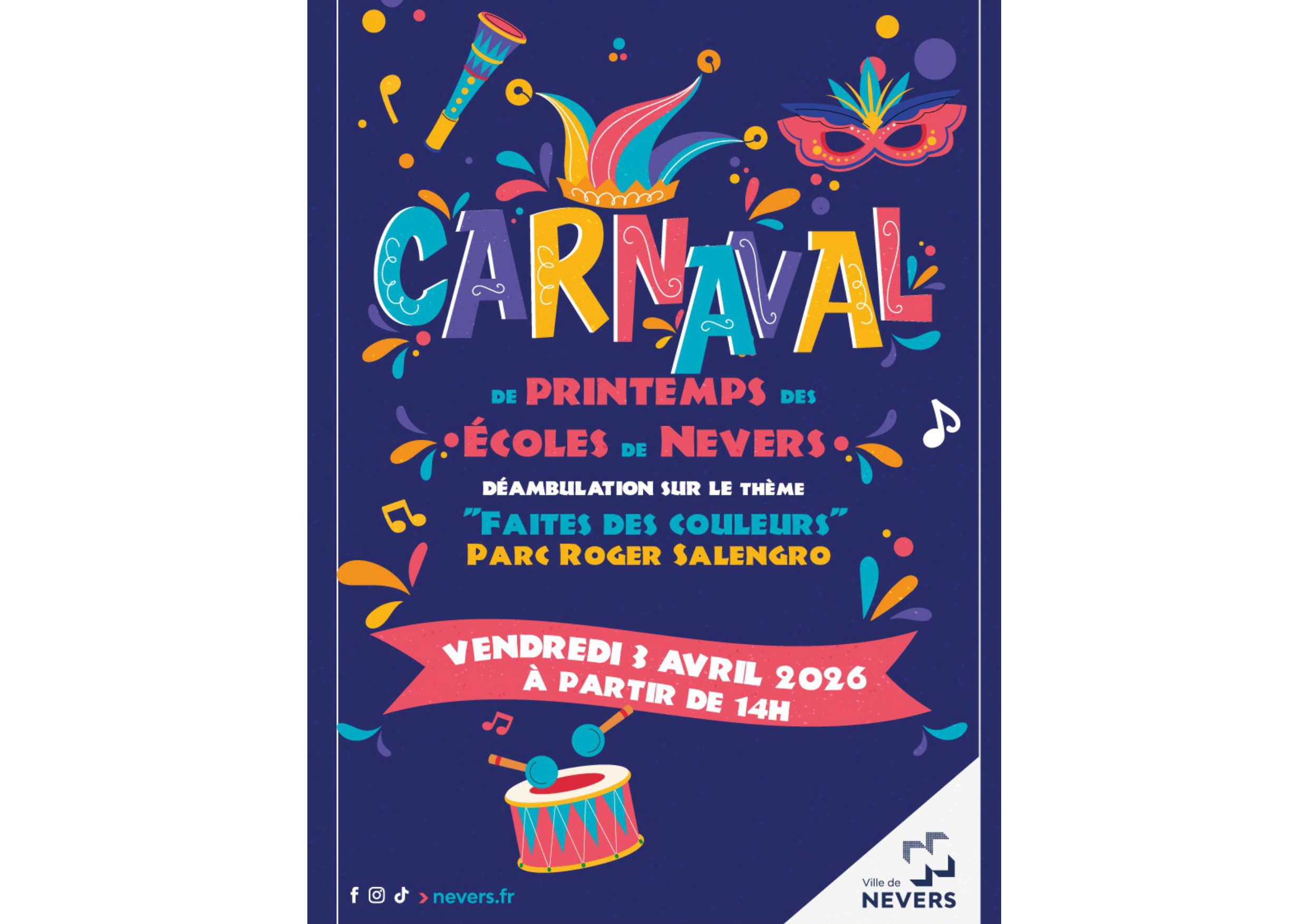 1006 élèves des écoles de Nevers s'apprêtent à faire leur Carnaval