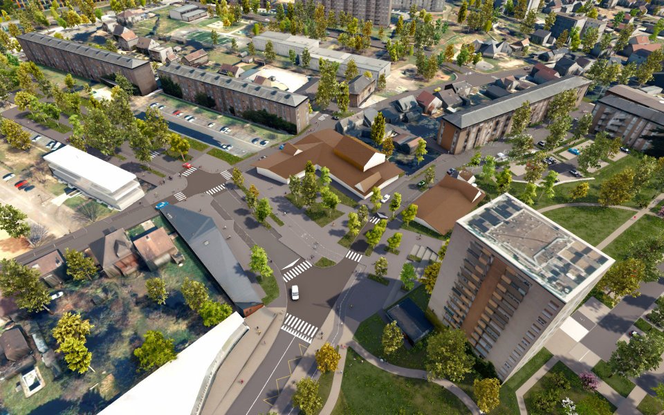 Cap sur la phase 3 (2026-2028) avec la création de la future "place du village" et de l'équipement public de proximité