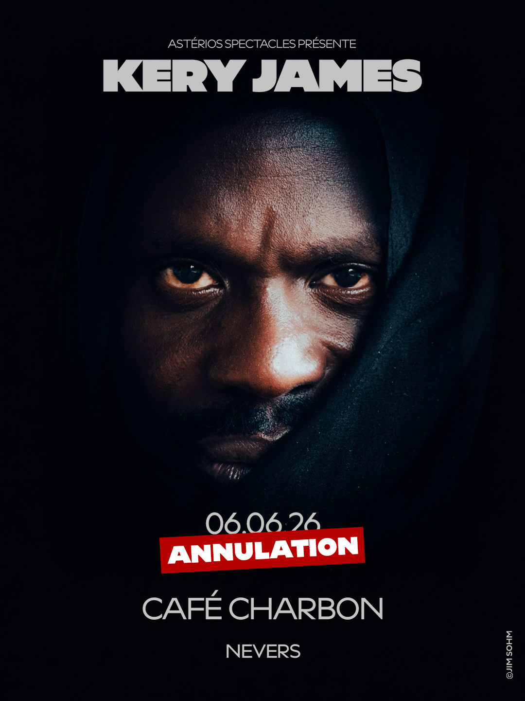 Le concert de Kery James est reporté à une date ultérieure