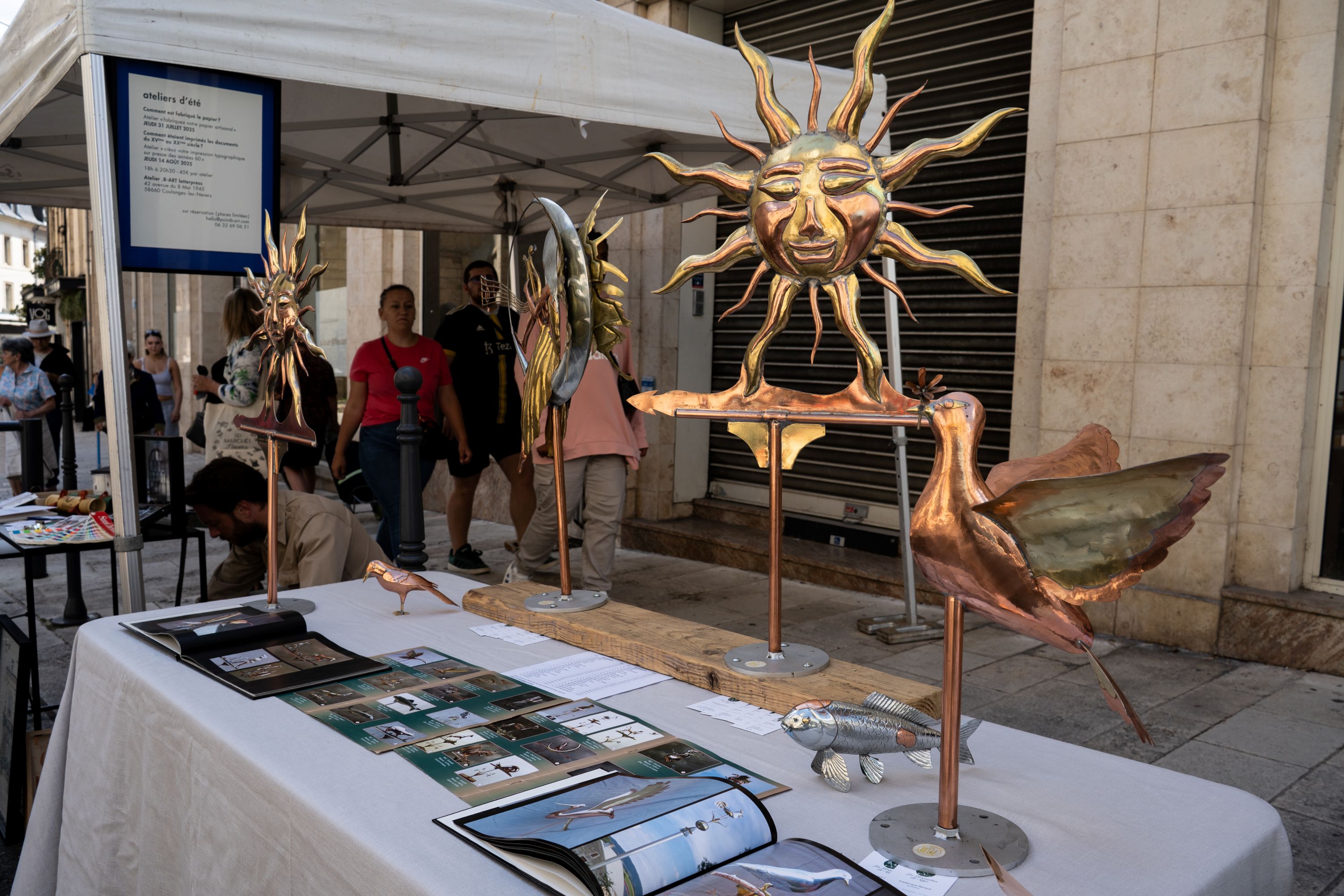 Venez soutenir le savoir-faire de nos artisans locaux 