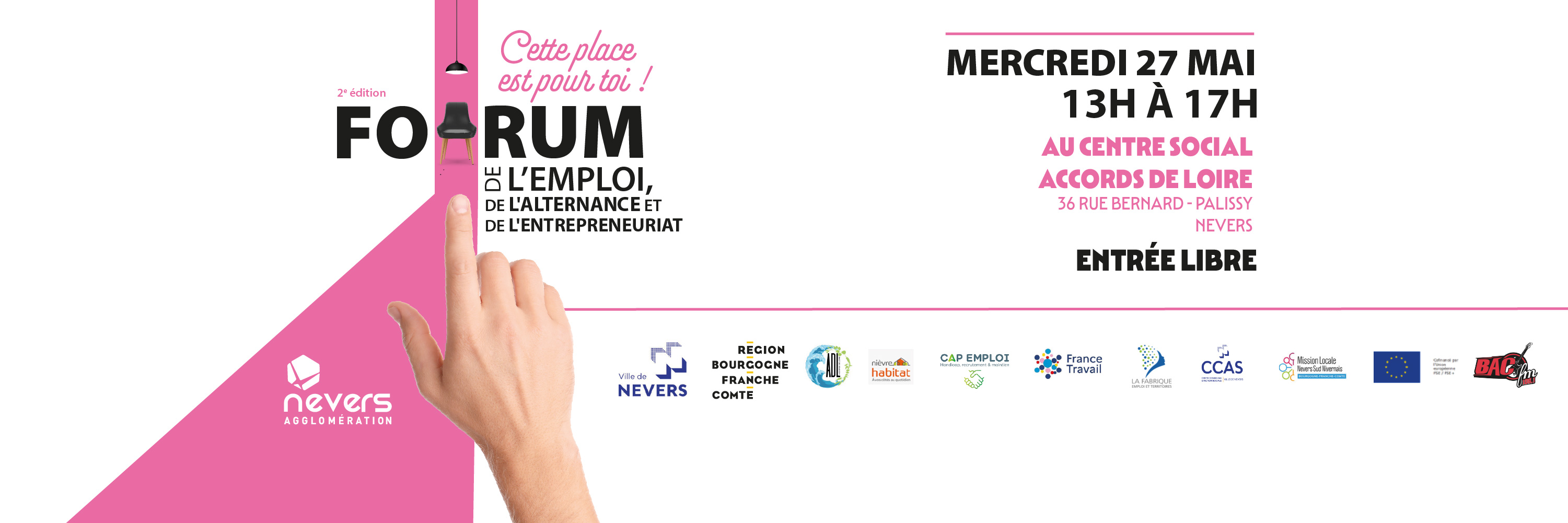 2e édition du Forum de l’emploi, de l’alternance et de l’entreprenariat 