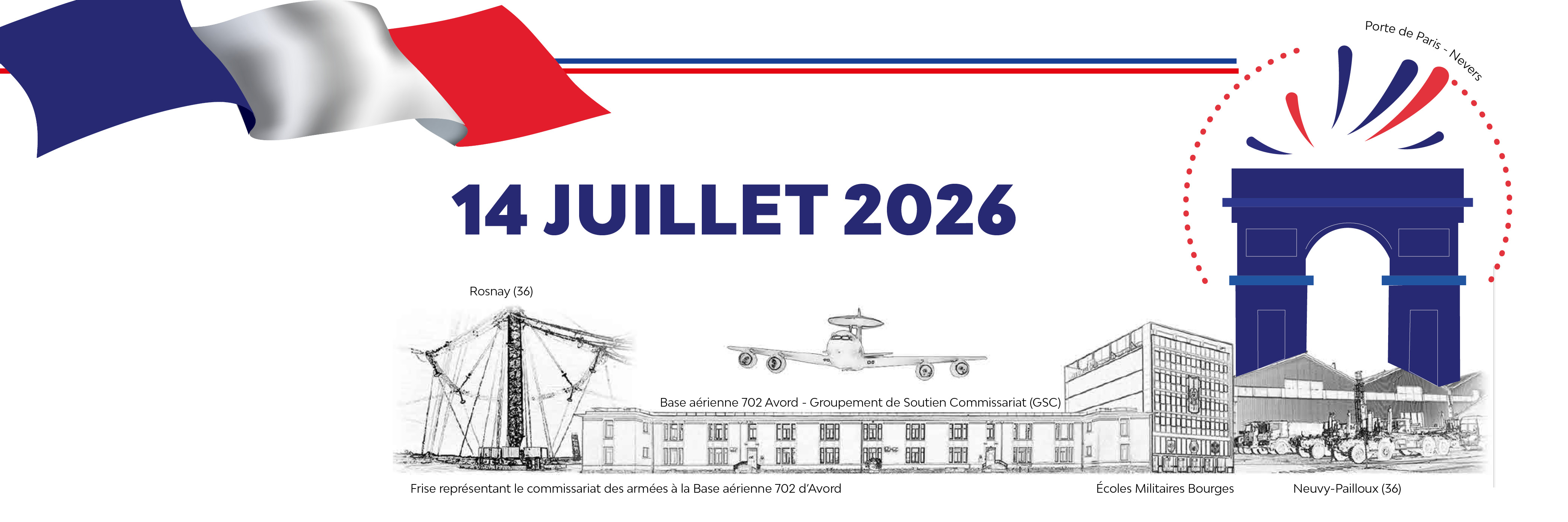 La Ville de Nevers vous donne rendez-vous le 14 Juillet 