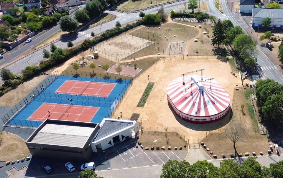 L'espace sportif Paul Joz des Bords de Loire (juillet 2026)