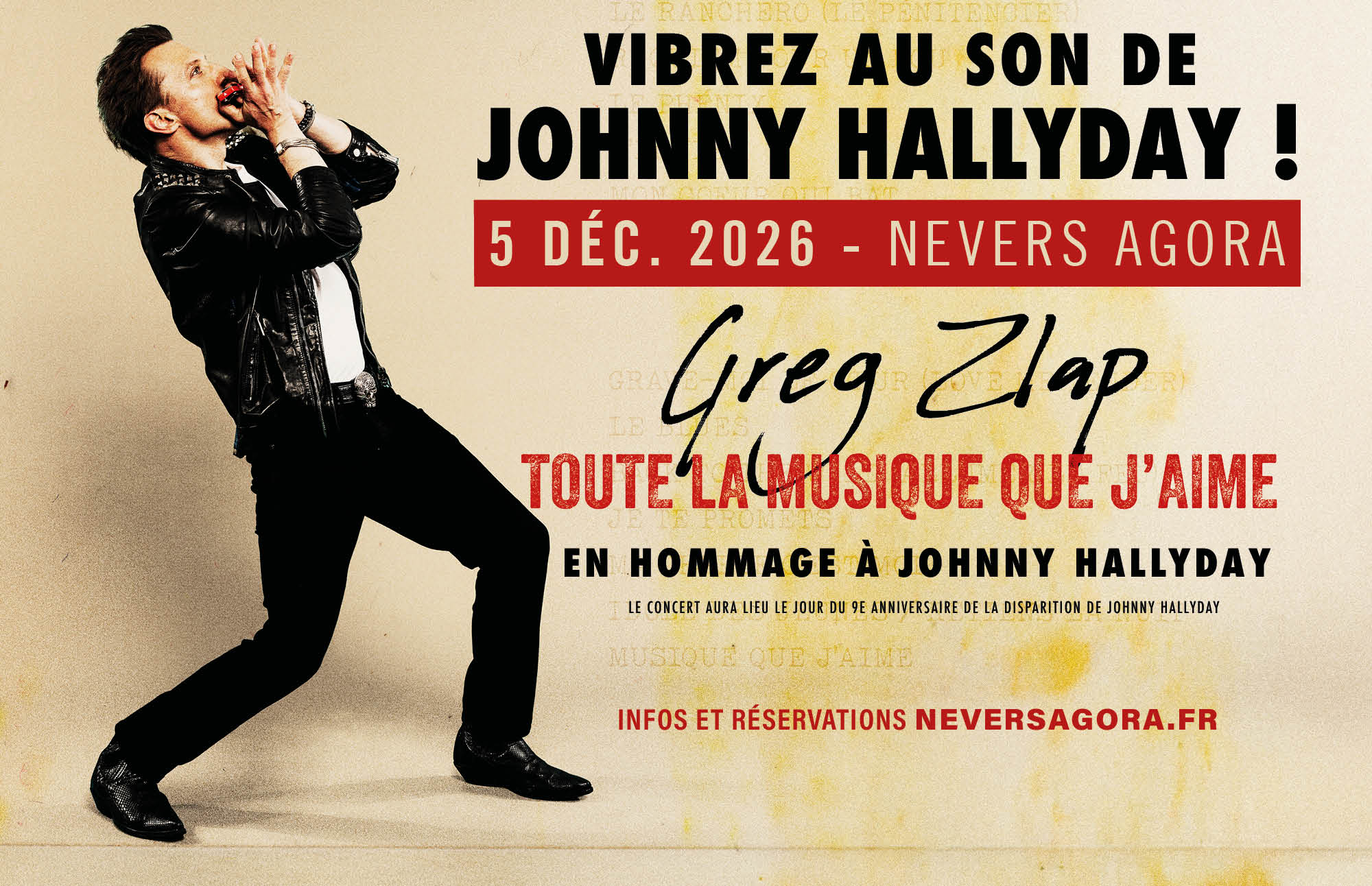 Greg Zlap, le talentueux harmoniciste de Johnny à Nevers Agora le 5 décembre