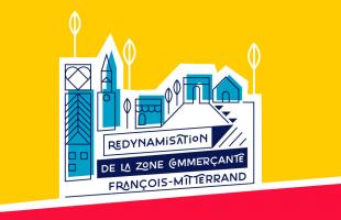 Redynamisation de la zone commerçante François-Mitterrand, les travaux débutent le 21 février.
