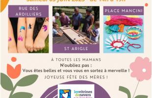Samedi 3 juin, le centre-ville de Nevers Fête les mamans !