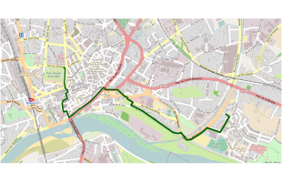 Travaux du réseau de chaleur urbain : traversée du giratoire du Pont Cizeau en juillet