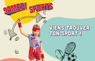 Samedi 2 septembre, viens trouver ton sport !